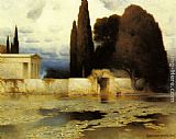 Classical Canvas Paintings - A Classical Landscape